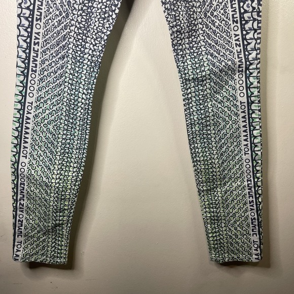 Current /Elliott Mary Katrantzou Jeans Ankle Skinny Women Size 26 Lorikeet Blue - Picture 13 of 13